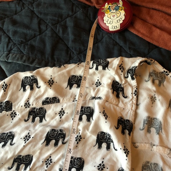 CLEARANCE Bohemian Elephant Paisley Kimono Tunic Top - Picture 6 of 10